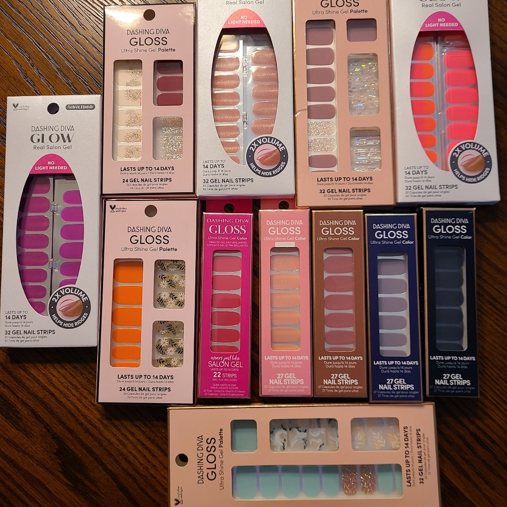 Dashing Diva Gloss Nail Strips - Variety Pack